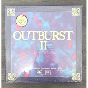 Outburst II Board Game Second Edition (1991) - New Sealed (Vintage)
